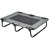 Duvo+ Lit pour chien Duvo+ Relax pliable gris, taille : L