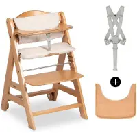 Hauck Chaise haute Beta Plus incl. planche à manger, coussin d'assise