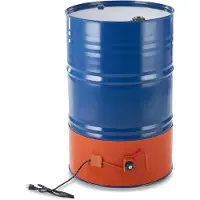 Vevor Bande Chauffante de Baril en Métal 208L 1200W 250mm 30°C-150°C Réglable