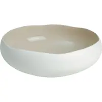Medard de Noblat Coupe En Grès De Table Beige 27 Cm