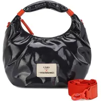 Les Visionnaires Sac bandoulière 'Unio' rouge / noir