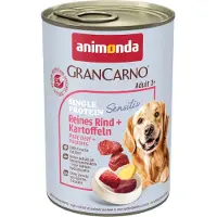 Animonda GranCarno Grancarno Sensitive boeuf et pommes de terre 6x400 g