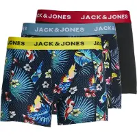 Jack & Jones Boxers bleu fumé / jaune / rouge / noir