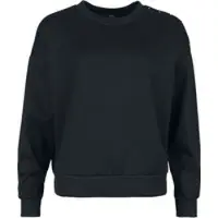 RED by EMP T-shirt manches longues de - Fine Line Rivets - S - XL - pour Femme - noir - Taille L
