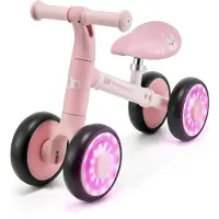 Kinderkraft Draisienne Enfant Roues Led Dès 2 Ans Rose