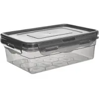Orion Boîte à repas hermétique 850 ml, lavable au lave-vaisselle et adaptée à la congélation, 18 x 13 cm