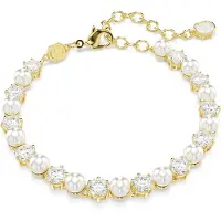 Swarovski Bracelet or / transparent