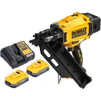 DeWalt DCN 930 H2 cloueuse sans fil 18 V 50 - 90 mm sans balai + 2x batterie Powerstack 5,0 Ah + chargeur
