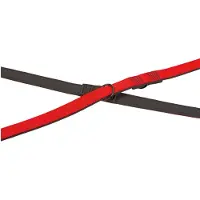 Beeztees Premium Parinca Dog Leash Noir 200 cm x 25 mm