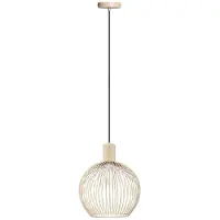 Eth Lampe suspendue couleur sable Wire Sand Ø 30 cm