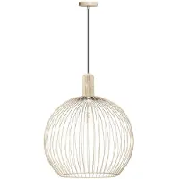 Eth Lampe suspendue couleur sable Wire Sand Ø 50 cm