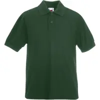 Fruit Of The Loom - Polo pour enfant à manches courtes BC389 (104 (3-4 ans)) (Vert bouteille)