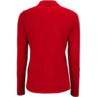 Sols Polo piqué SOLS pour femmes, manches longues PC2908 (XL) (rouge)