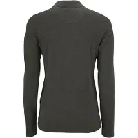 Sols Polo piqué pour femmes, manches longues PC2908 (M) (Anthracite chiné)