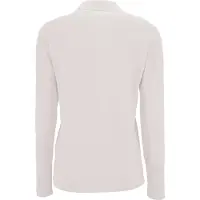 Sols Polo piqué SOLS pour femmes, manches longues PC2908 (XL) (blanc)