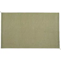 Muuto Ply Tapis en Polyester Recyclé pour l'intérieur et l'extérieur (170 x 240 cm / Moss Green) - Second Chance