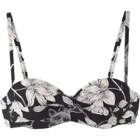 s.Oliver Hauts de bikini 'LM' noir / blanc