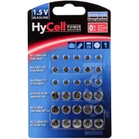 HYCELL Ansmann 5015473 Alkaline Knopfzellen-Set 30-teilig