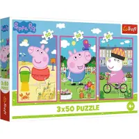 Trefl Puzzle 3x50 Le pouvoir de l'amitié Peppa Pig 34877