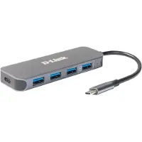 D-Link DUB-2340 2-in-1 USB-C Hub mit USB-PD retail