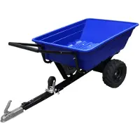 Monster Remorque basculante T-Mech ATV et déchiqueteuse de bois 6.5 hp
