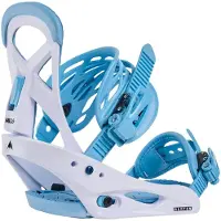 Burton - Fixations de snowboard - Smalls Dusty Blue - Taille Enfant L - Bleu