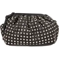 Faina Pochette noir / argent