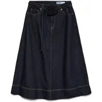Vero Moda Jupe 'VMRuth' bleu nuit