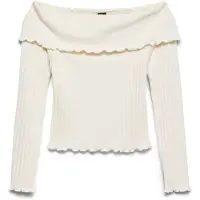 Vero Moda T-shirt 'VMMollie' blanc cassé
