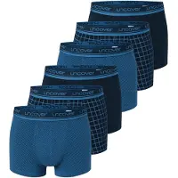 Schiesser Boxers bleu / bleu foncé