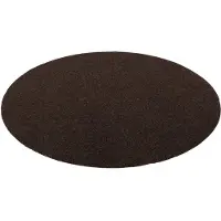 Snapstyle Tapis En Gazon Artificiel Avec Picots Kingston Round Marron 100x100 Cm