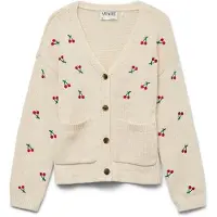 Vero Moda Cardigan 'AWVALLEY' beige / vert / rouge