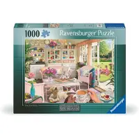 Ravensburger The Tea Shed (12000164) Puzzle 1000 Pieces Multicolore Enfants