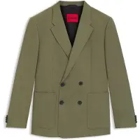 HUGO Veste Slim en tissu ripstop stretch