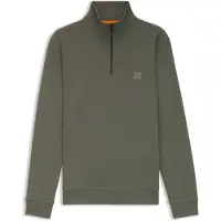 Hugo Boss Sweat en molleton de coton avec col camionneur