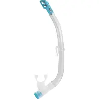Cressi Snorkel - - Petit Tube Respiratoire - Anti-Éclaboussures - Embout En Silicone - Mixte