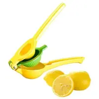 Rosenstein & Söhne Presse-citron manuel en métal - Ø 6 cm avec adaptateur 75 cm