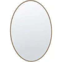 Beliani Miroir doré 83 x 57 cm OUVEA