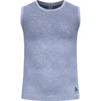 Odlo Performance Light Rain Dye Sleeveless Base Layer Bleu M Homme