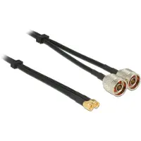 DeLOCK Rg-58 A/u Antenna Cable Doré