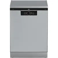 Beko BDFN26560XC, Freestanding, Full size (60 cm), Acier inoxydable, Noir, Touch, LED