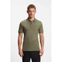 BOSS pour homme. 50554565 Polo vert Join Paddy (L), Casuel, Coton, Manche courte