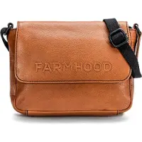 Farmhood Sac à bandoulière cognac / noir