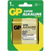 GP Pile plate 4,5V SUPER alcaline 1 pièce