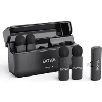 Boya BY-V4D Microphone sans fil à quatre canaux avec Lightning