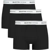 Selected Lot De 3 Boxer Homme Le noir S