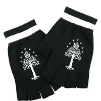 The Lord Of The Rings Mitaines de - Gondor - pour Femme - noir - Taille Standard