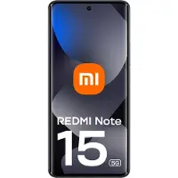 Xiaomi Redmi Note 15 5G Double SIM 6.77" 8 Go RAM 512 Go Europe Noir Minuit