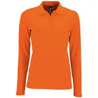 Sols - Polo pour femme manches longues PC3999 (3XL) (Orange)