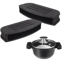 Orion Poignées de casseroles en silicone Poignées de protection 2 pièces